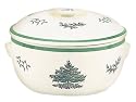 Spode Christmas Tree Round Covered Deep Dish Casserole