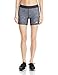 adidas Performance Women's Techfit 5-Inch Boy Shorts, Medium, Dark Grey Heather/Dark Grey Heather