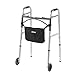 Drive Medical Deluxe Nylon Walker Carry Pouch, Black, Large