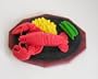 Lobster Dinner Japanese Erasers