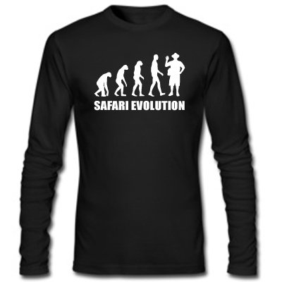 SAFARI EVOLUTION -Herren Langarm Longsleeve T-Shirt