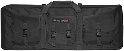 Every Day Carry Hard Stone 42" Triple Rifle Case and Detachable Sniper Mat Black