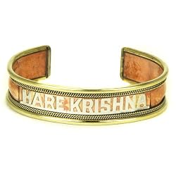 Brass/copper Hare Krishna Bracelet