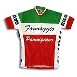 Formaggio Italia Red/Green Cycling Jersey