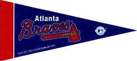MLB Mini Atlanta Braves Pennant, (2-Pack)