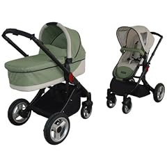 Zekiwa 008/153-1 Moosgr�n - Kombikinderwagen ALU SUN