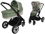 Zekiwa 008/153-1 Moosgr�n - Kombikinderwagen ALU SUN