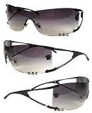 Versace - Versace 2052 Sunglasses Mens Sun Glasses Wrap Around Medusa Shades Black