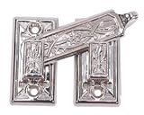 Cabinet Latch Nickel 2 3/4 x 2