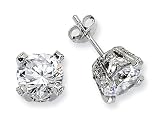 Cheryl M(tm) Sterling Silver Stud Earrings