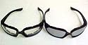Motorcycle Riding Glasses - 2 Pair Smoke & Clear Biker