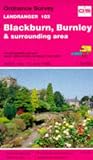 Blackburn, Burnley and Surrounding Area (Landranger Maps)