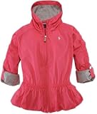 Ralph Lauren Toddler Girls Peplum Zip Windbreaker