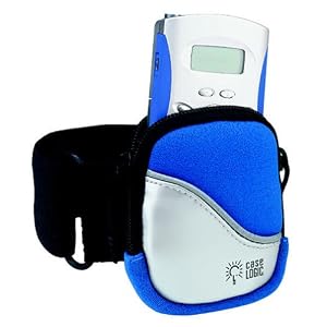 Case Logic MP3 Digital Music Player Case (Blue/Silver)