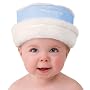 Kiddopotamus Roll Brim Hat Faux Suede Small 0 - 6 Months, Blue