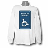 Disabled parking sign Long Sleeve T-shirt