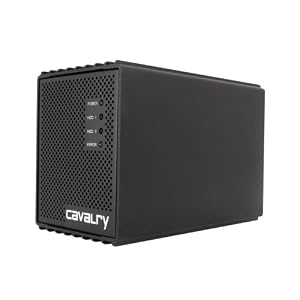 Cavalry Storage CAND Series 2 TB RJ 45 2-bay RAID Network Attached Storage (NAS) External... by 