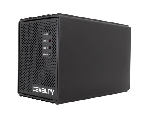 Cavalry Storage CAND Series 2 TB RJ 45 2-bay RAID Network Attached Storage (NAS) External Hard Drive CAND3002T0