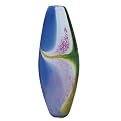 Mod Glass Kelly Swirl Vase- Multi