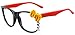 FancyG® Cute Fashion Glass Frame Eyewear with Bow Tie Cat Eyes Whiskers NO LENS