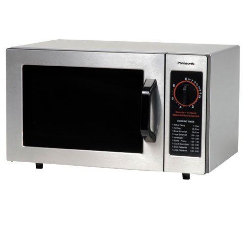 Commercial Microwave, 1000 Watt, Dial Timer Microwaves Stainless Steel
