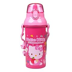 ハローキティ(ドット&チェック) 食洗機対応 直飲みプラワンタッチボトル 480ml PSB5SA