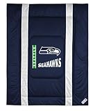 Seattle Seahawks NFL "Side Line Collection" Twin Bed Comforter