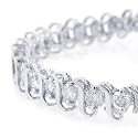 1 cttw. Diamond Tennis Bracelet, 14K White