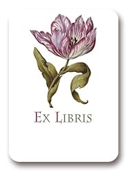 Botanical Tulip - Set of 20 Adhesive Bookplates