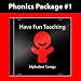 Phonics Games and Phonics Curriculum #1: Alphabet Songs CD Pack