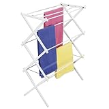 Household Essentials White Plastic Indoor Drying Rack