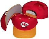 Kansas City Chiefs Two Tone Snapback Adjustable Snap Back Hat / Cap