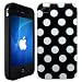Impexo Apple Iphone 4 4s Case Cover Skin Pouch Shell Polka D