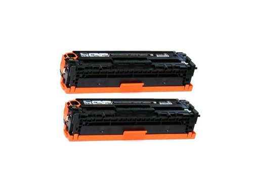 Vivamart:2 Pack Premium Remanufactured HP CE320A (Black) High Yield Toner Cartridge Use For HP Color LaserJet CM1415,Color LaserJet CP1525