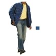 UltraClub - Adult Rugged Wear Denim Shirt-Jacket with UltraClub Iceberg Fleece Lining (8460)