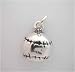 .925 Silver BASEBALL CHARM Sport Ball