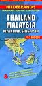 Hildebrand's Travel Map: Stadtpläne von Singapur (1 : 140 000), Kuala Lumpur, Bangkok, Chiang Mai, Mandalay, Penang und Yangong: Thailand, Burma, Malaysia and Singapore