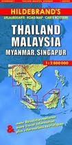 Carte routi&egrave;re : Thailand, Myanmar, Malaysia, N&deg; 26
