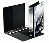 Produkt-Bild: Leitz 42020095 Ringbuch SoftClick, A4, 2 Au&szlig;entaschen, 4 Ringe, 30 mm, schwarz