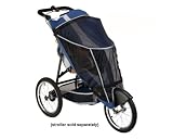 Single No-Bug Net Jogging Stroller Accessory