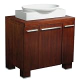 Danze Bathroom Vanity DZ-DF032130ZB. 33.2''(L) x 32.5''(W) x 22.5''(H), Red Wood / No countertop