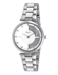 Kenneth Cole New York KC4827 Transparency Triple Silver Transparency Ladies Watch