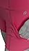 Women's Fitted Elastic Waist Active Compression Workout Gym Shorts with Pockets