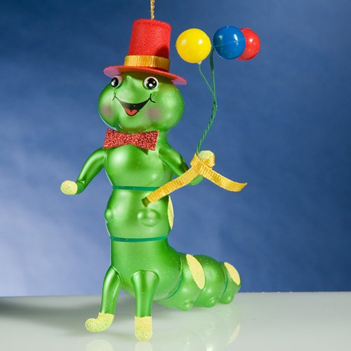 De Carlini CATERPILLAR WITH BALLS A5681 Ornament Bug Balloons New
