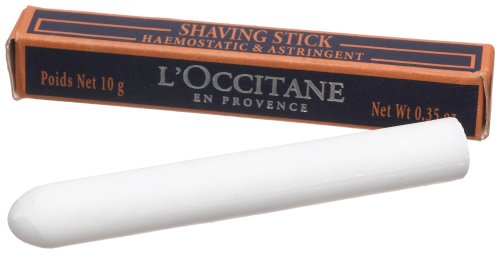 L'Occitane Crayon de Rasage (Men's Haemostatic & Astringent Shaving Stick), 0.35-Ounce Stick