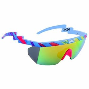 Neff Brodie Sunglasses (Wild Tiger, 7.25X2.5X4.25-Inch)