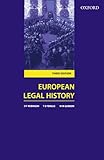 European legal history : sources and institutions