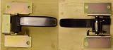 1974-1980 Chevrolet Pickup Left Side Front Only Black Inside Door Handle replaces OEM 458031