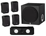Yamaha RX-V465BL 525 Watt 5.1-Channel Home Theater Receiver With Yamaha CDC-697BL 5-Disc Carousel-Type CD Changer And Yamaha NS-SP1800BL 5.1-Channel Home Theater Speaker Package
