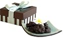 J. Michelle Chocolatier Belgian Dark Chocolate Macadamia Nut Clusters, Handmade in Hawaii, 16-Ounce Box
